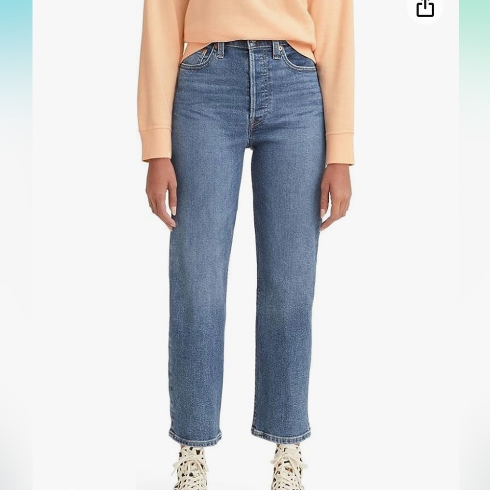 Levi's Ribcage Straight Ankle Jeans